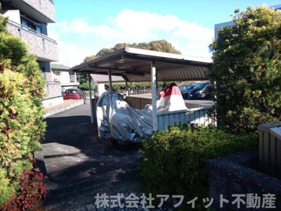 【その他共用部分】 | リビングタウン福山東　A棟 | 屋根付き駐輪場