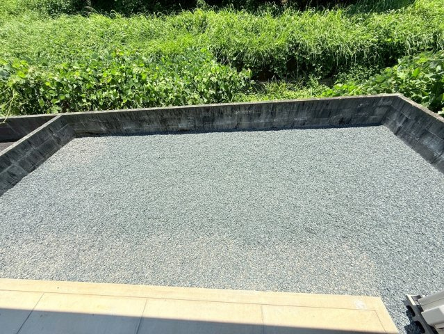 フレグランス玉名Ⅱ棟の庭