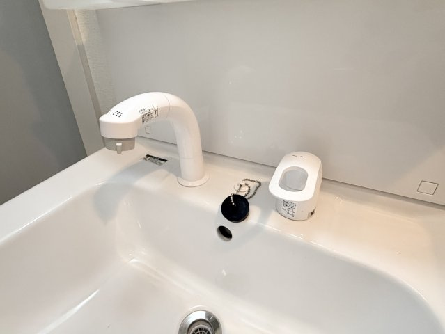 シルクコーポ諏訪野の洗面所|使い勝手の良いシングルレバーの水栓