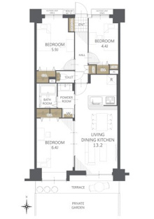 【間取り】ライオンズマンション朝霞台南 