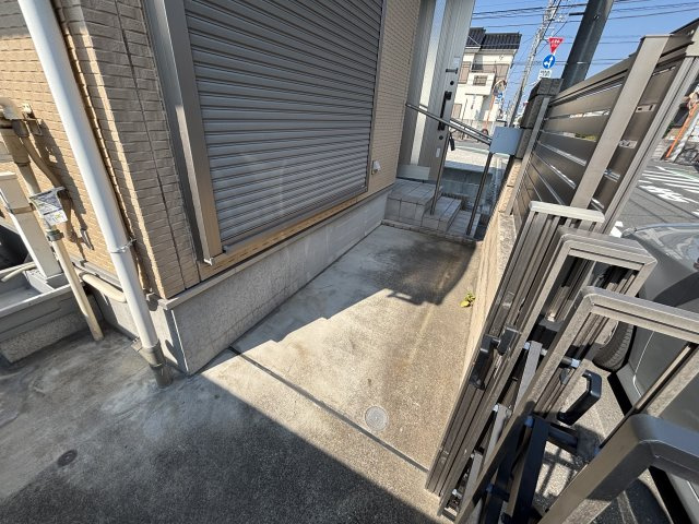 葛飾区細田３丁目　中古戸建の庭