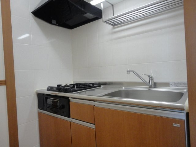 フラッツ東中島のキッチン