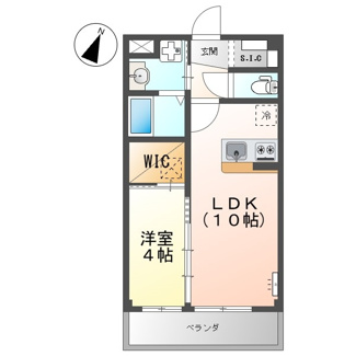 【間取り】 | アレビアン | 1LDK