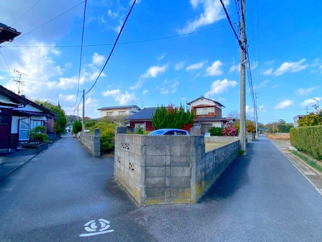 彦名町中古戸建の前面道路含む現地写真|南側道路になります。