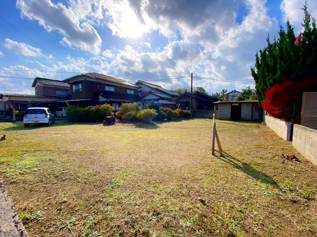 彦名町中古戸建の庭|敷地面積約93坪