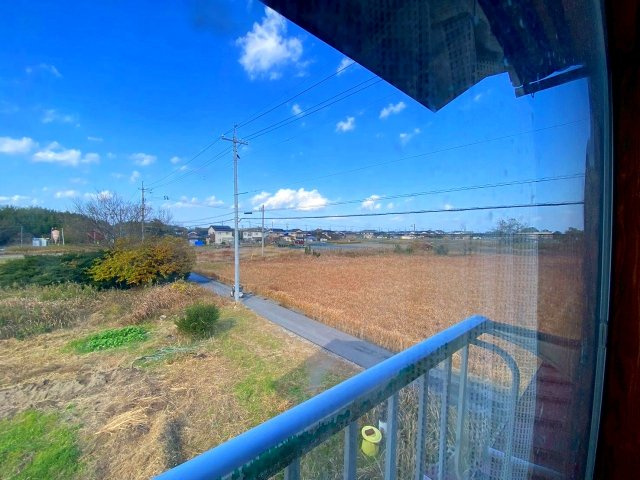 彦名町中古戸建の展望|開けた景色になり、ゆったり静かな生活が送れます♪