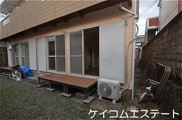 ハイツベルヴューの庭|専用庭あり