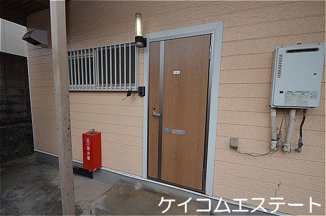 ハイツベルヴューのエントランス