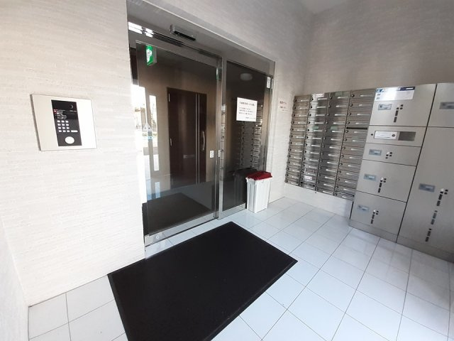 クレール姫路Ⅱのエントランス