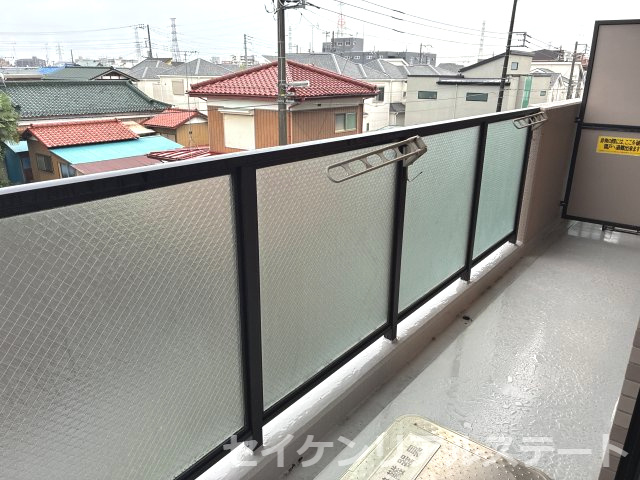 ライオンズマンション古淵第２のバルコニー
