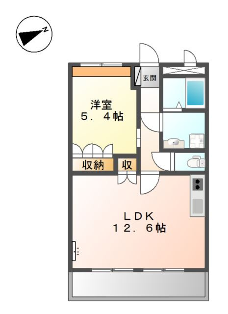 グランディール　ステージの間取り