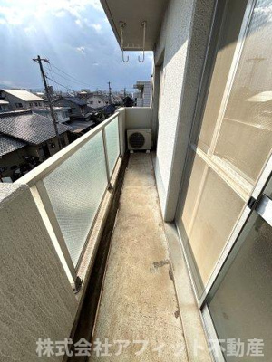 【バルコニー】 | エバーグリーン手城 A棟 | 南向き