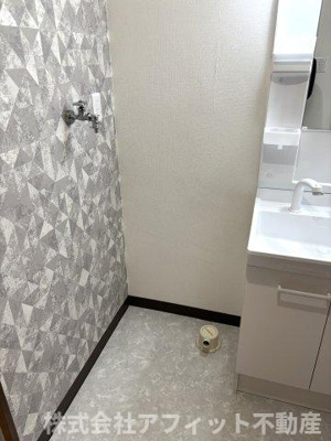 【その他】 | エバーグリーン手城 A棟 | 室内洗濯機置場