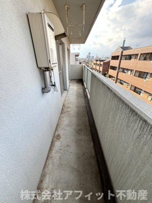 【その他】 | エバーグリーン手城 A棟 | 北側のバルコニー