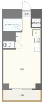 【間取り】 | マンション築地 | ※現状と異なる場合がございます