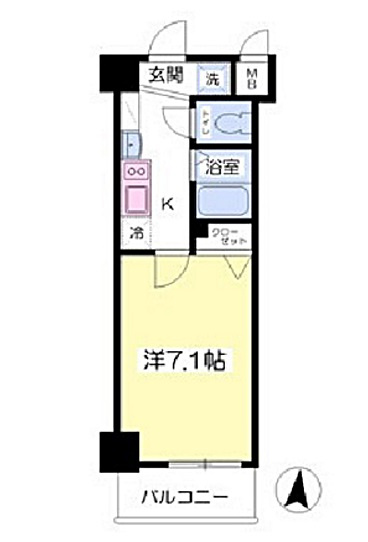 旧：アルカンシェルスクエア桜川（旧：フォレステージ桜川）の間取り