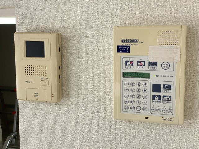 レセンテ紫峰ヶ丘のセキュリティ