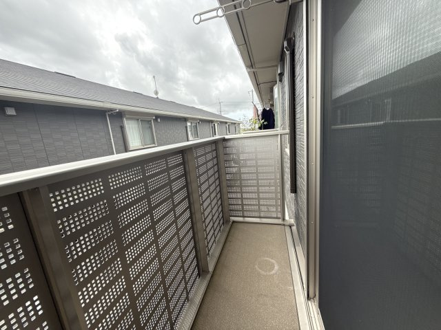 D－room社Ⅱのバルコニー