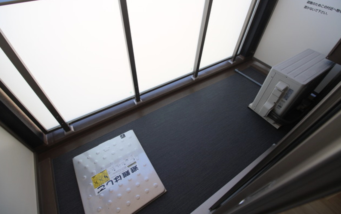 ミリアレジデンス根岸柳通りのバルコニー