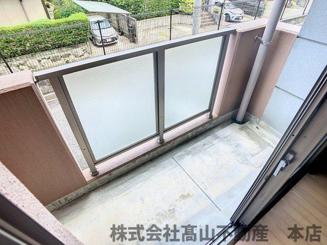 キャロットＪのバルコニー