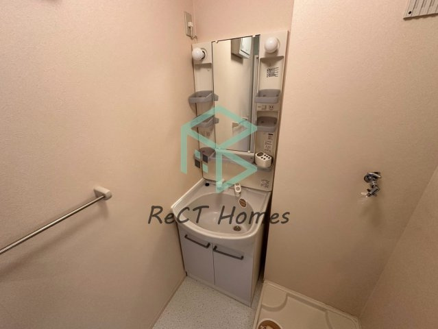 ラフレシール B棟の洗面所