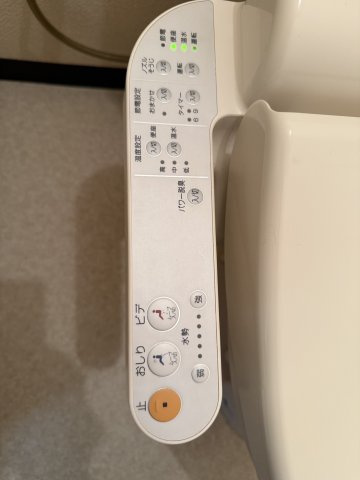 レピュート平田のトイレ|洗浄便座もついてます