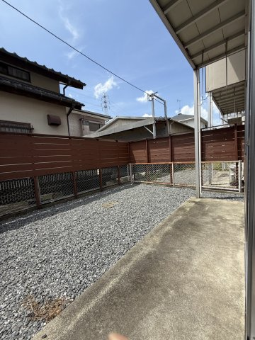 レピュート平田の庭|専用庭がついています