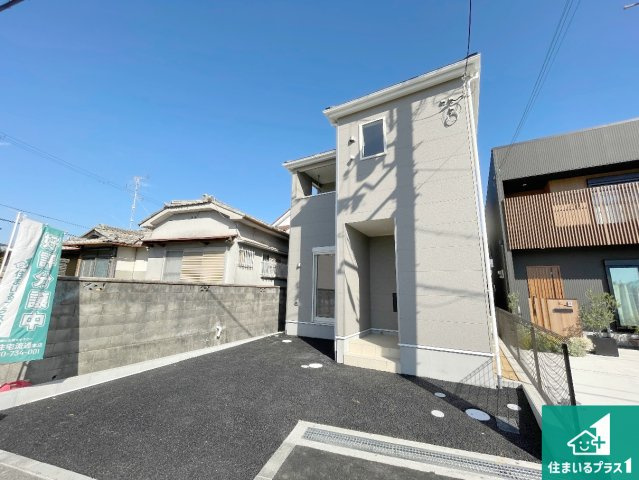 枚方市津田元町　第7期　新築一戸建ての駐車場|駐車スペース！散水栓があるので、こまめに愛車を洗えます！