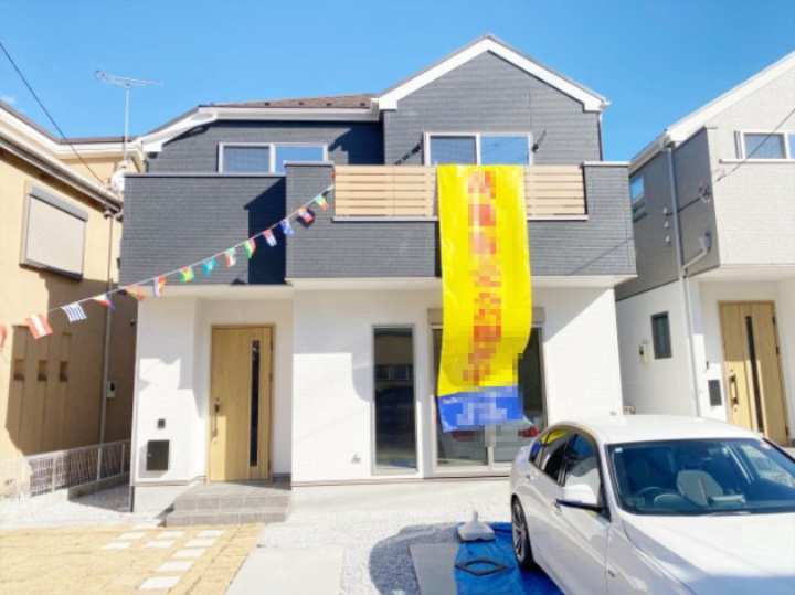 『八王子市新築戸建て』八王子市緑町776-5【仲介手数料無料】　６期の外観|～仲介手数料無料☆八王子ひなた不動産～　八王子市緑町　新築戸建て