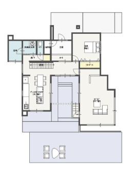 【間取り】 | 太田市粕川町売一戸建 | 1階
