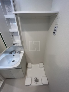 【洗面所】 | Quintet NAMBA | レジュールアッシュNAMBA　洗濯機置き場