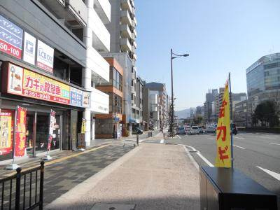 ノアーズアーク京都五条の地図|前面道路