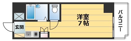 ノアーズアーク京都五条の間取り|間取り・左右反転タイプ