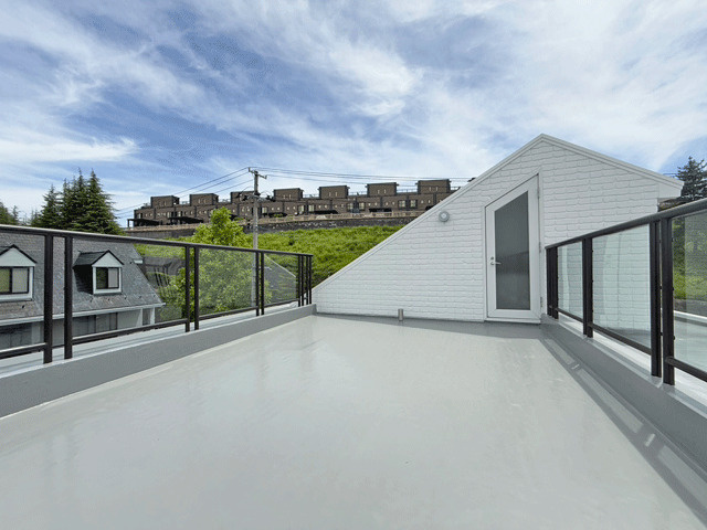 青葉区南吉成1丁目　積水ハウス施工バルコニー付き住宅のバルコニー