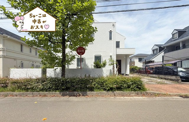 青葉区南吉成1丁目　積水ハウス施工バルコニー付き住宅の外観