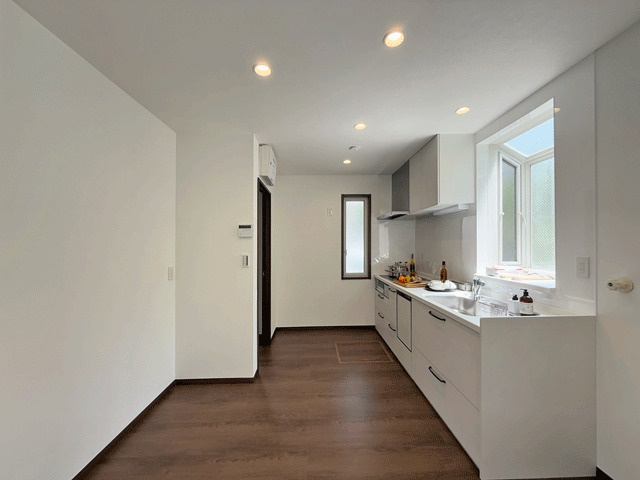 青葉区南吉成1丁目　積水ハウス施工バルコニー付き住宅のキッチン