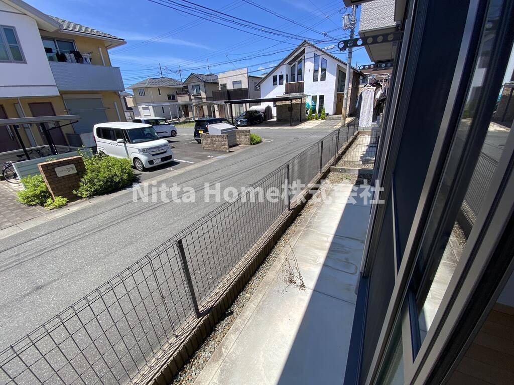 ディアコートDのバルコニー|広々バルコニーも魅力的★