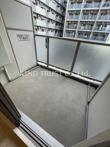 エステムプラザ梅田・中崎町Ⅲツインマークス ノースレジデンスのバルコニー|陽当たり良好なバルコニーです