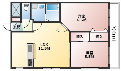 広島市西区己斐上２丁目の賃貸マンション