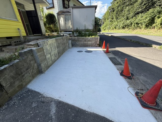 白河市合戦坂戸建の駐車場