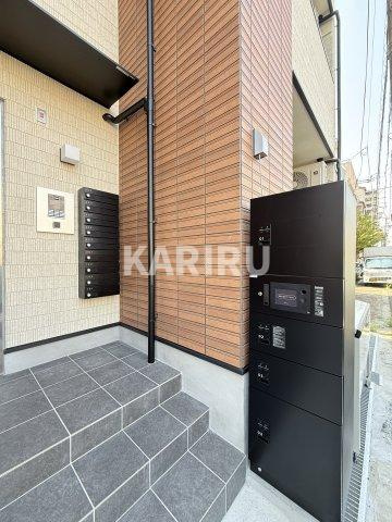 グランディオ鶴橋のエントランス