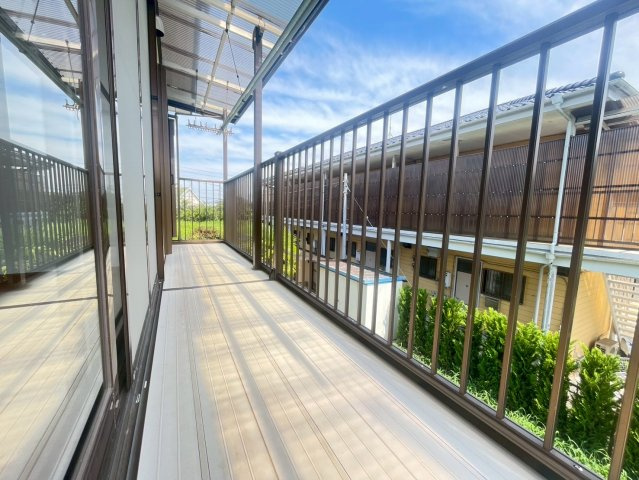 大網富田のバルコニー