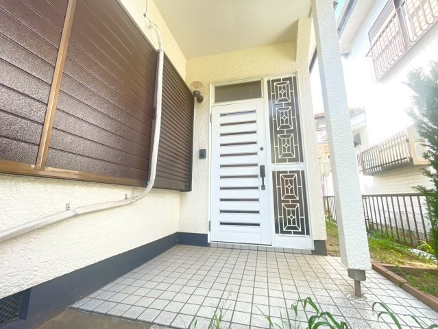 大網富田の玄関