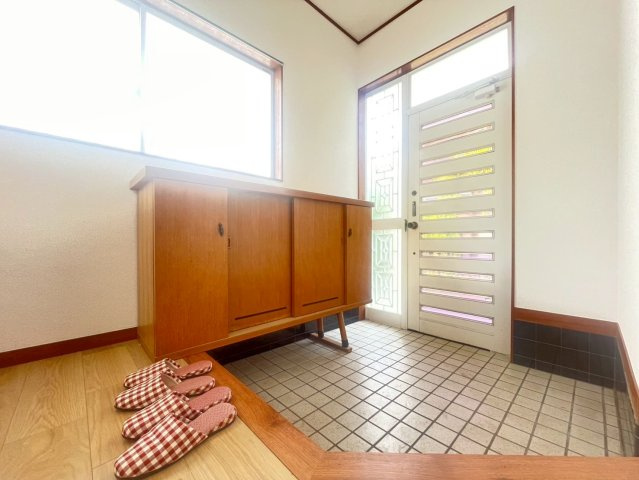 大網富田の玄関