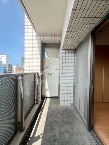 ブランクレール谷町のバルコニー