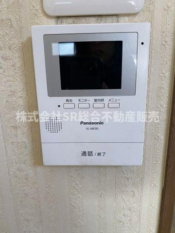 三島1丁目　中古戸建の防犯設備|モニター付きインターホンがあり女性やお子様にも安心です！