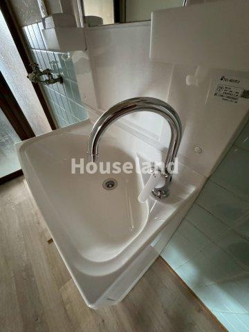 向の芝マンションの独立洗面台