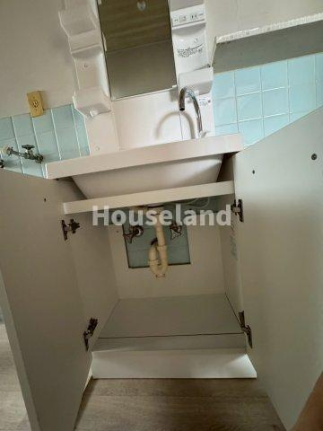 向の芝マンションの独立洗面台