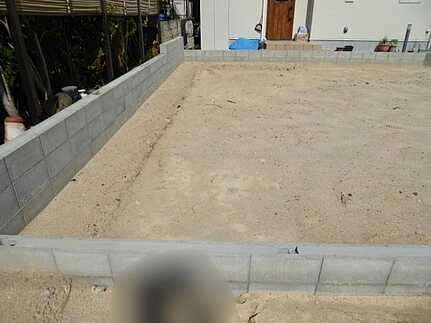 広島市安佐北区口田南４丁目　新築一戸建て(全2棟)の前面道路含む現地写真