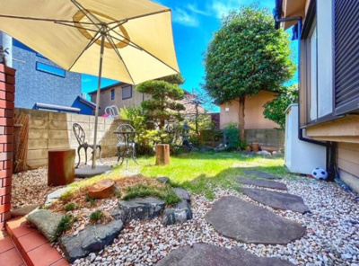 【庭】 | 東村山市久米川町1丁目 | ガーデニングやＢＢＱも可能な庭スペースあり